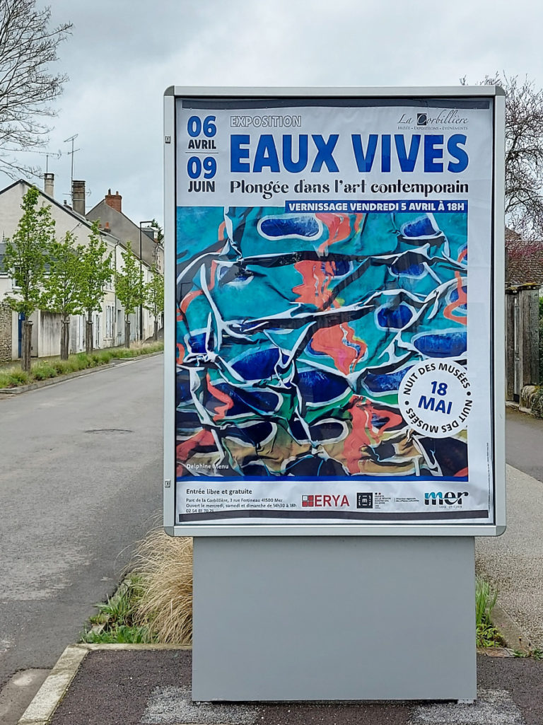 Signalétique expo, ville de Mer